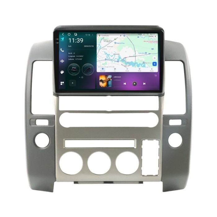 Navigatie dedicata cu Android Nissan Navara D40 2004 - 2014 cu navigatie