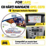 CD Hărți Navigație Opel CD70 Navi &ndash; Europa + Rom&acirc;nia &ndash; Astra H, Vectra, Zafira, Corsa