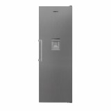 Frigider cu o usa Heinner HF-V401NFXWDE++, 389 l, No Frost, Control electronic, Dozator de apa, Iluminare LED, Clasa E, H 186 cm, Inox