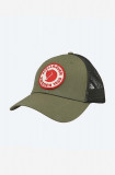 Fjallraven șapcă 1960 Logo L&aring;ngtradarkeps culoarea verde F78138.620-620