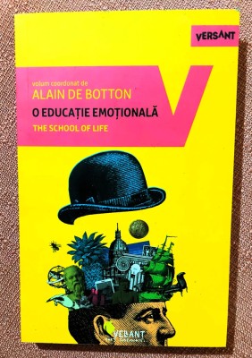 O educatie emotionala. Editura Vellant, 2020 - Alain de Botton foto