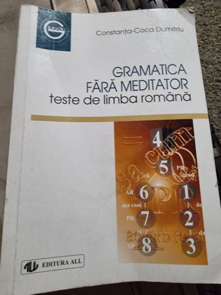 Constanta-Coca Dumitru - GRAMATICA FARA MEDITATOR