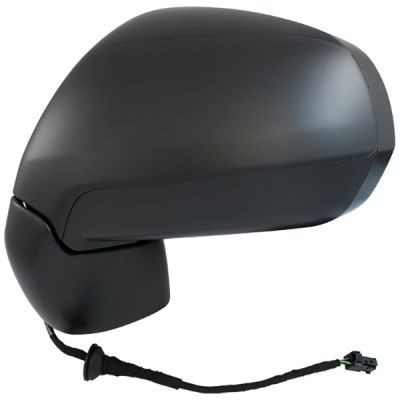 Oglinda exterioara Citroen C3 Picasso, 10.2008-, partea Dreapta, culoare sticla crom, sticla convexa, carcasa neagra, ajustare electrica, 8152A7; 815 foto
