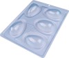 Forma ciocolata bomboane/praline Ou, 3 parti, 5 cavitati, 65mmx42mm, 50g