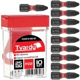 Set biti de impact PZ2, 25 mm S2, 10 bucati, Tvardy T00174-25-10