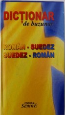 DICTIONAR DE BUZUNAR ROMAN - SUEDEZ / SUEDEZ - ROMAN , 1989
