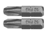 Biti 1/4''X25Mm Ph3, 2 Buc