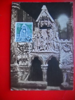 HOPCT MAXIMA NR 1446 BAZILICA SF VICENTIU -AVILA 1968 -SPANIA foto