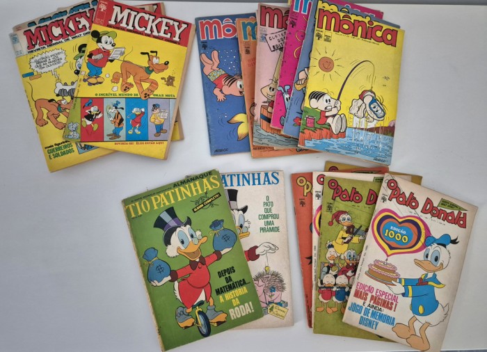 Benzi desenate 1970 Walt Disney Limba spaniola 20 bucati