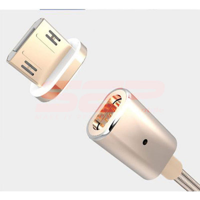 Cablu date si incarcare USB Magnetic Micro-USB foto