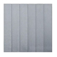 Set 10 placi tapet 3d, flippy, 70 x 70 cm, grosime 3 mm, din rasina, tip placi de lemn, suprafata acoperita 4.9 mp, gri