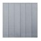 Set 10 placi tapet 3d, flippy, 70 x 70 cm, grosime 3 mm, din rasina, tip placi de lemn, suprafata acoperita 4.9 mp, gri