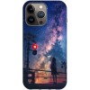 Husa compatibila cu Apple iPhone 14 Plus model Red Light, Silicon, TPU, Viceversa, Transparent, Carcasa