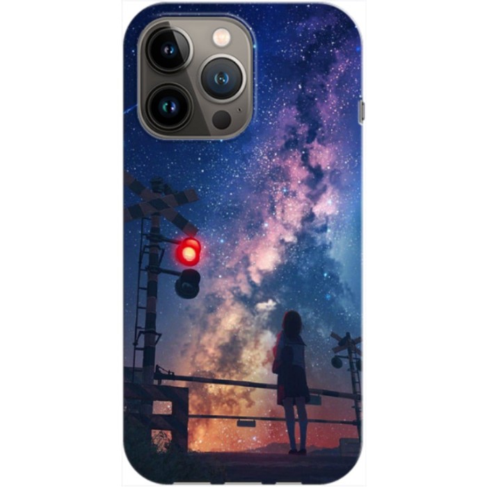Husa compatibila cu Apple iPhone 14 Plus model Red Light, Silicon, TPU, Viceversa