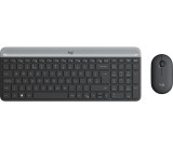 LOGITECH Logitech Slim Wireless Keyboard and Mouse Combo MK470 - GRAPHITE (timbru verde 0.8 lei)