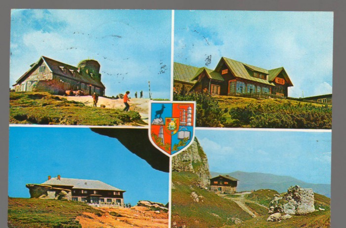 CPIB 17238 CARTE POSTALA - MUNTII BUCEGI, MOZAIC