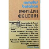 Romani celebri - 1979 - Romulus Balaban (Y109)