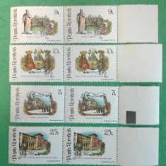 TIMBRE ROMANIA 1992 LP1303 Aniversari Evenimente -Serie in pereche EROARE -MNH