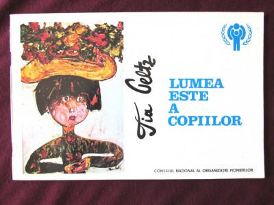 LUMEA ESTE A COPIILOR, Tia Peltz. Album cu reproduceri, anii &amp;#039;70 foto