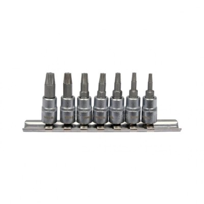 Set biti pentru suruburi torx deteriorate, 7 piese Yato YT-04581 foto