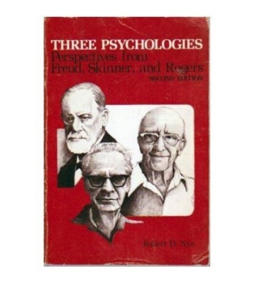 Robert D. Nye - Three psychologies. Pespective from Freud, Skinner, foto