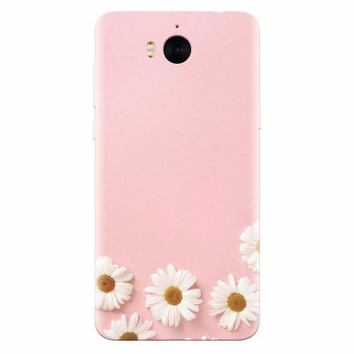 Husa silicon pentru Huawei Y6 2017, Pink 101 foto