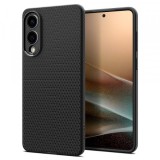 Husa pentru Samsung Galaxy S25 Edge S937, Spigen, Liquid Air, Neagra Mata