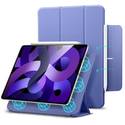 Husa pentru ipad pro 11 2018 / ipad air 4 / 5 2020/2022 esr rebound magnetic, lavender foto