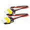 Set 2 mufe ceramice auto drepte, soclu hb3 / 9005, rezistente la temperaturi inalte, cu cablu siliconic