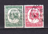 Cumpara ieftin ✅ (S43) Germania Reich 1934 &quot;175 ani nastere Shiller &quot; serie completa Michel 554/555, stampilate, Stampilat