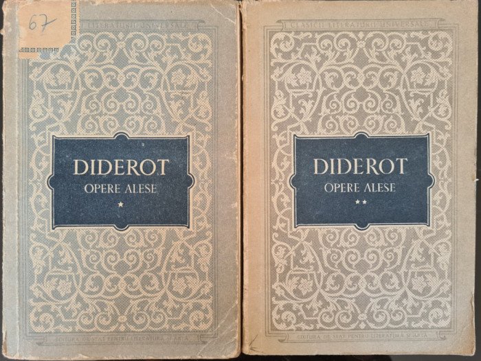 Opere alese (vol. 1 + 2) - Diderot