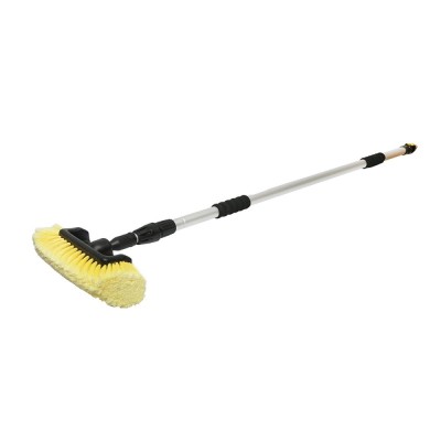 Perie cu maner telescopic din aluminiu pentru spalat auto 145-250cm Breckner Germany foto