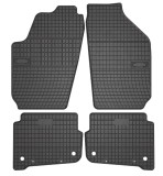 Covorase Auto Cauciuc Seat Ibiza III (2002-2008) Negre - Set Complet, Protectie Premium