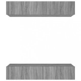 Cumpara ieftin Comode TV, 4 buc., gri sonoma, 80x30x30 cm, lemn prelucrat