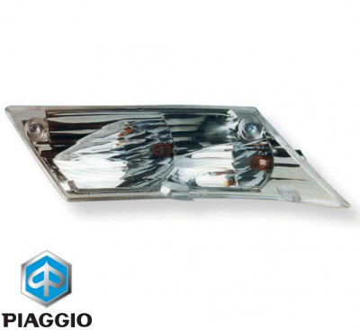 Semnalizare spate dreapta originala Piaggio Zip 2T-4T 50cc (00-09) - Zip SP 50cc (00-09) &amp;ndash; Piaggio Zip 4T 100-125cc (06-08) foto