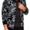 Bluza casual barbati B1028-gri-camuflaj