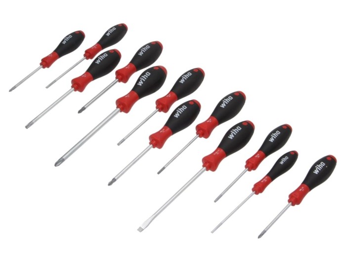 Set Șurubelnițe SoftFinish, 12 buc.