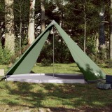 Cort Tipi Familie Gossi, 8 Persoane, Verde, Impermeabil, Poliester 185T, 400x400x200 cm, Camping/Pescuit