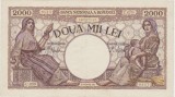 Bancnotă Rom&acirc;nia 2000 lei 18 noiembrie 1941, seria C.0270 / 0117, nr. 06727117