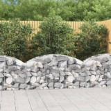 Cumpara ieftin Coș gabion arcuit, 150x50x60/80 cm, fier galvanizat
