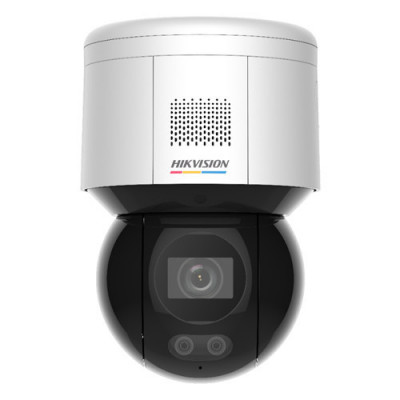 Camera ColorVu PT, 4 MP, lentila 4mm, WL 30m, Audio, Alarma, PoE, WiFi, IP66 - HIKVISION DS-2DE3A400 foto