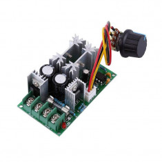 Controler de viteza pentru motor DC PWM 10-60V, 20A - 1200W / Regulator tensiune