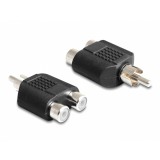 Adaptor 2 x RCA la 1 x RCA M-T, Delock 84499