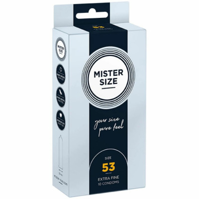 Prezerwatywy - Mister Size 53 mm (10 szt) foto