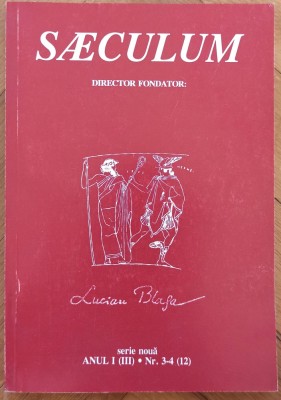 Revista Saeculum// anul I, nr. 3-4 foto