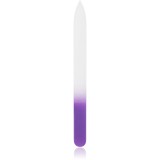Diva &amp; Nice Cosmetics Accessories File pila de unghii din sticla mare Violet 1 buc