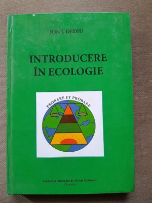 Introducere in ecologie - Ion I. Dediu foto