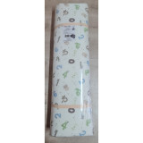 Saltea basic cu animalute 120/60/4 cm. , mint Kreis Design