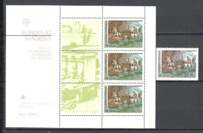 Madeira.1982 EUROPA-Evenimente istorice SE.554 foto