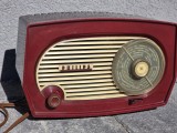 Radio vechi pe lampi, Philips Philetta BF102U, anul 1955, carcasa din bachelita. NEFUNCTIONAL!